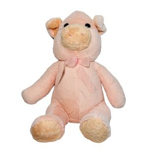 CalPlush pink Pig plush stuffed animal 2015 15" Piglet Farm Country oink